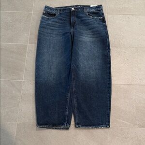 American Eagle Outfitters Women's Relaxed Blue Jeans